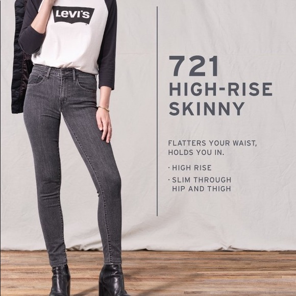 Levi’s High Rise Skinny - Picture 2 of 7